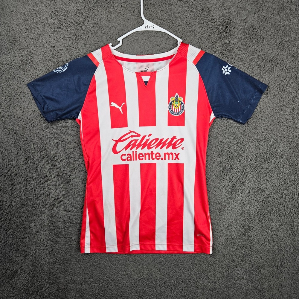 Puma Chivas de Guadalajara Soccer Jersey Mens Medium Jefe Rictor Caliente Mexico